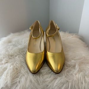 Chanel Chunky Short Heel